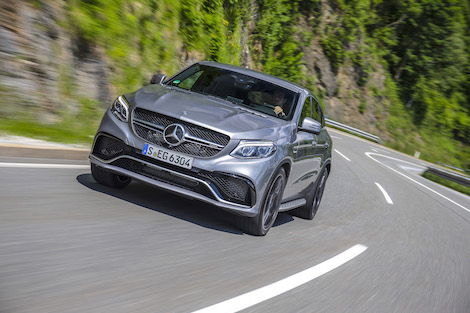 Mercedes-Benz Driving_LaunchGLE_GLE_CoupeKitzbuehel_June_2015