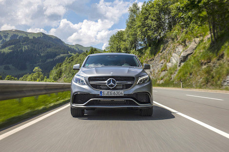 Mercedes-Benz Driving_LaunchGLE_GLE_CoupeKitzbuehel_June_2015